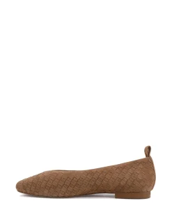 Berty Nutmeg Suede Leather Ballet Flat