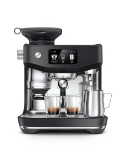 BES985BTR Oracle Jet Manual Coffee Machine with Grinder Black Truffle