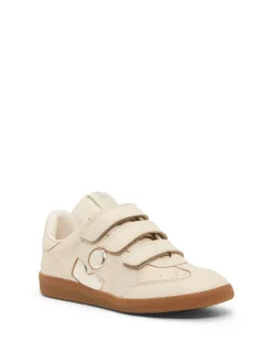 Beth Triple Strap Suede Velcro Trainers