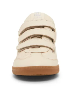 Beth Triple Strap Suede Velcro Trainers
