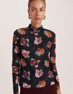 BETTINA LS MESH TOP