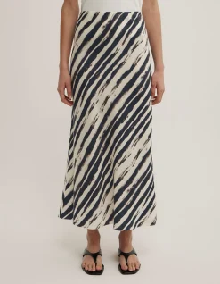 Bias Cupro Skirt