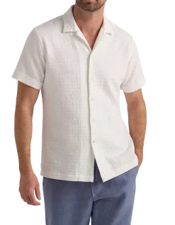 BIEMONTE CAMP COLLAR SHIRT