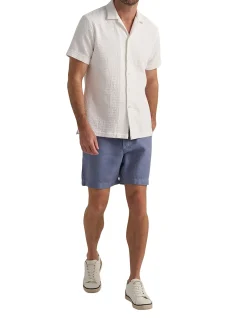 BIEMONTE CAMP COLLAR SHIRT