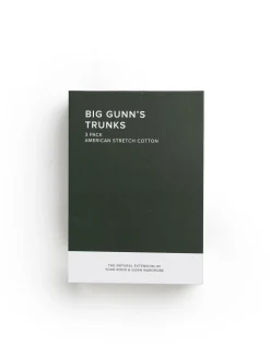 BIG GUNN'S TRUNK 3 PACK - MINERAL WASH MULTI