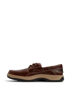 BILLFISH 3-EYE LEATHER BOAT SHOE