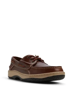 BILLFISH 3-EYE LEATHER BOAT SHOE