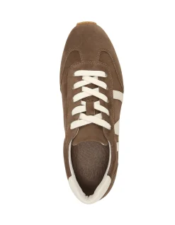 Billy Espresso Suede Leather Sneaker