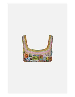 BIND EDGE REVERSIBLE CROP BRA