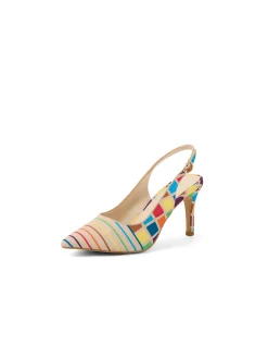 Bingo Bright Multi Strap Heel Pumps