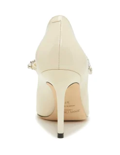 Bing Pump 85 Crystal Strap Patent Leather Pump