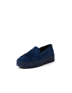 BISCUITS MI NAVY NAVY SOLE SUEDE