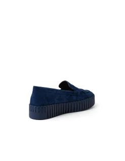 BISCUITS MI NAVY NAVY SOLE SUEDE
