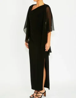 BLACK SILK SHRUG