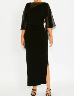 BLACK SILK SHRUG