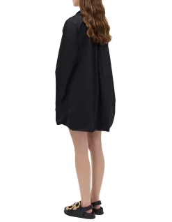 BLACK COTTON ABANDON SHIRT