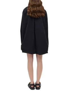 BLACK COTTON ABANDON SHIRT