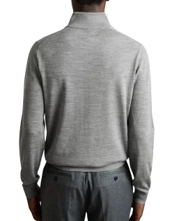 Blackhall Half Zip Funnel Neck Jumper