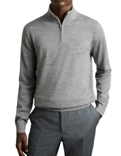 Blackhall Half Zip Funnel Neck Jumper