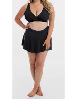 Black Swim Skirt