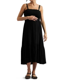 BLAIR SHIRRED DRESS