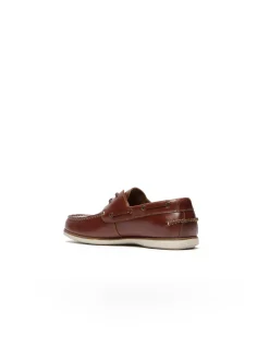 BOARDWALK BOAT SHOE - CHESTNUT