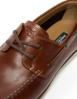 BOARDWALK BOAT SHOE - CHESTNUT