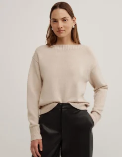 Boat Neck Knit