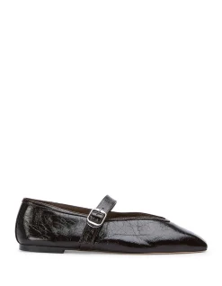 Bobbi Leather Pointed Toe Flat