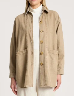 Bodhi Denim Relaxed Longline Jacket