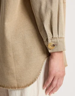 Bodhi Denim Relaxed Longline Jacket