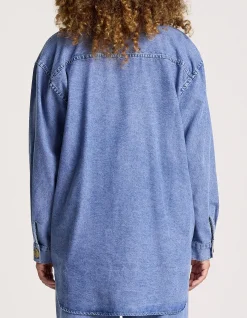 Bodhi Denim Relaxed Longline Jacket