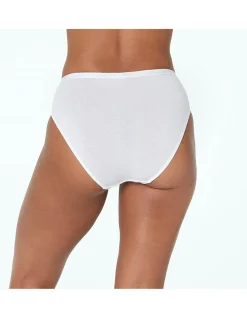 Body Cotton Hi Cut Brief