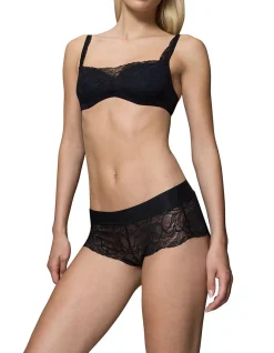 Body make up illusion lace shorty