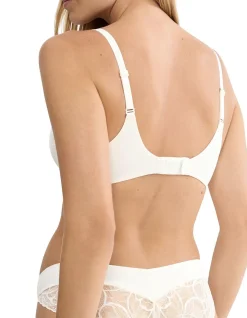 BODY MAKE UP ILLUSION LACE WIRED PADDED BRA