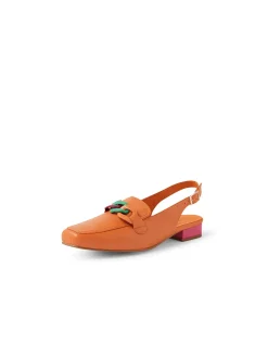 Boma Linked Hardware Slingback Flats