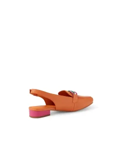 Boma Linked Hardware Slingback Flats