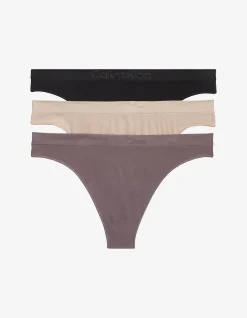 BONDED FLEX THONG MR 3PK