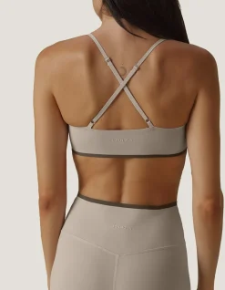 Bonded Skinny Strap Medium Support Sports Bra