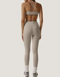 Bonded Skinny Strap Medium Support Sports Bra