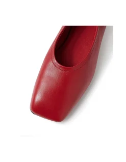 Booste Braided Ankle Strap Ballet Flats