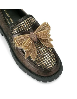 BOW CRYSTAL LOAFER