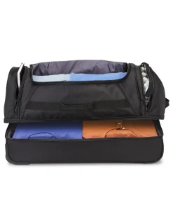 BOXED 71CM MEDIUM WHEELED DUFFLE BAG BLACK