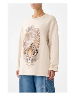 BOXY CREW NECK JUMPER