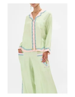 BOXY PYJAMA SHIRT