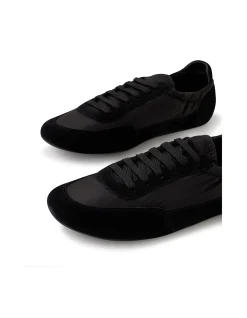 BRINKLE DJ BLACK SUEDE FABRIC