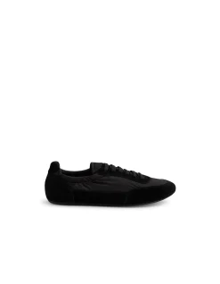 BRINKLE DJ BLACK SUEDE FABRIC