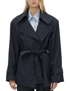 Brody Short Trench Coat