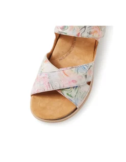 BRONN XW ZR NUDE FLORAL ALMOND SOLE LEATHER