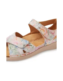 BRONN XW ZR NUDE FLORAL ALMOND SOLE LEATHER